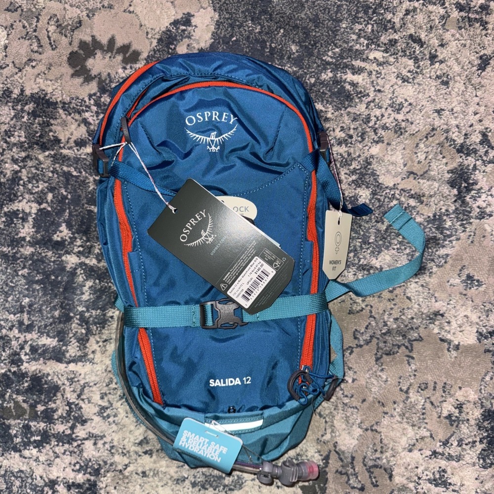 Osprey Salida 12 Women's Bike Hydration Backpack With Reservoir Blue $140